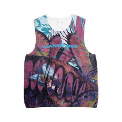  multicolour knit vest for men